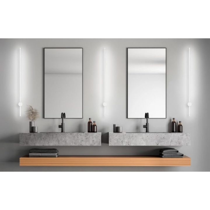 Sieninis LED šviestuvas Activejet AJE-HILTON, 90 cm, baltas