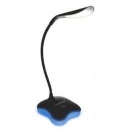 LED stalinė lempa Esperanza Mimosa, 3 W, 1 m, juoda