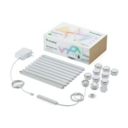 Dekoratyvinių LED šviestuvų rinkinys Nanoleaf Lines, 9 panelių