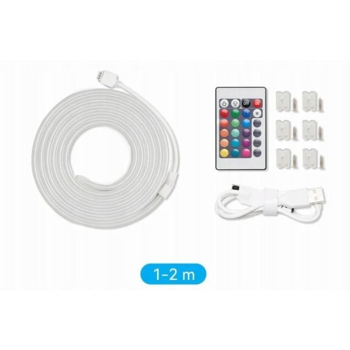 LED neon juosta su IR pulteliu Vention Silicone Neon, 2 m