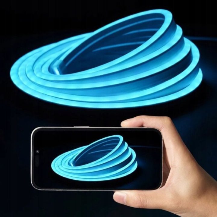 LED neon juosta su IR pulteliu Vention Silicone Neon, 2 m