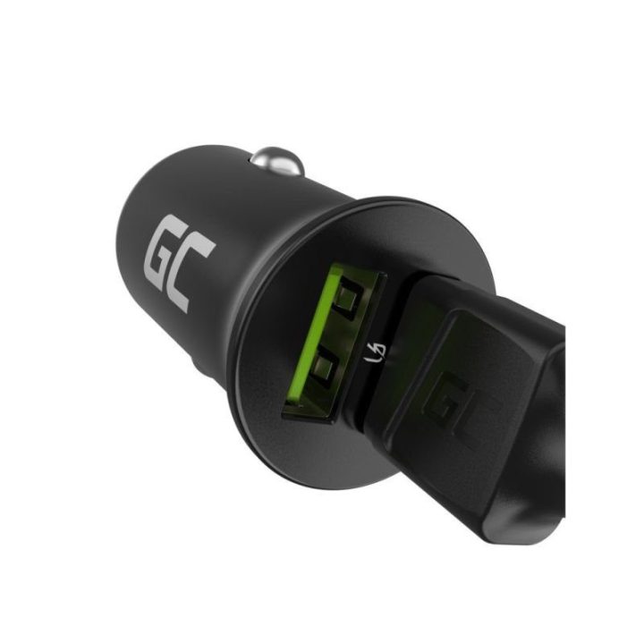 Automobilinis įkroviklis Green Cell GC PowerRide Nano36, 36 W