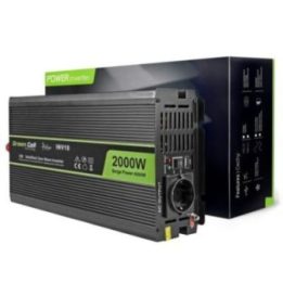 Įtampos keitiklis 12 V į 230 V Green Cell INV10, 2000/4000 W
