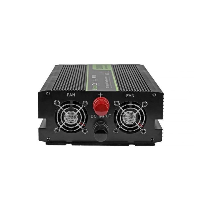 Įtampos keitiklis 12 V į 230 V Green Cell INV10, 2000/4000 W