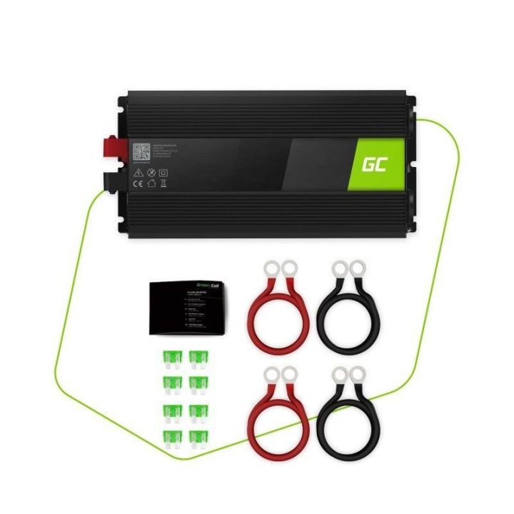 Automobilinis įtampos keitiklis Green Cell INV21, 3000/6000 W