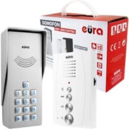 Domofonas EURA ADP-38A3 ENTRA, baltas