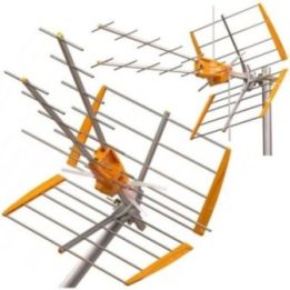 DVB-T2 U/V antena su stiprintuvu Televes V+ MIX