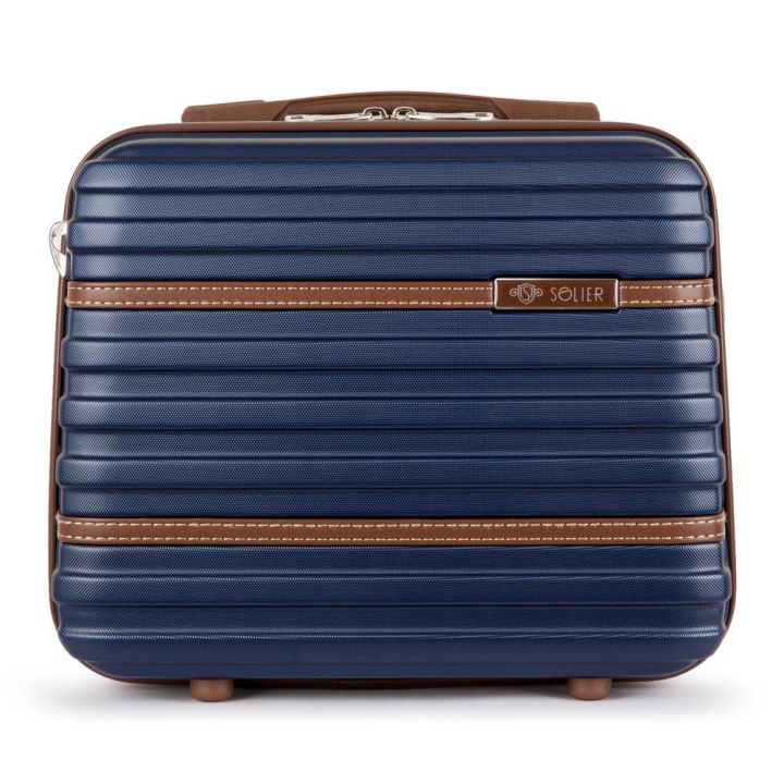 Kosmetikos kelioninis dėklas ABS STL957 navy