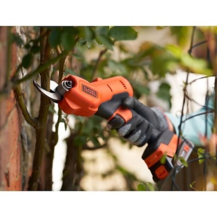 Šakų sekatorius 18 V Black+Decker BCPP18D1, oranžinis