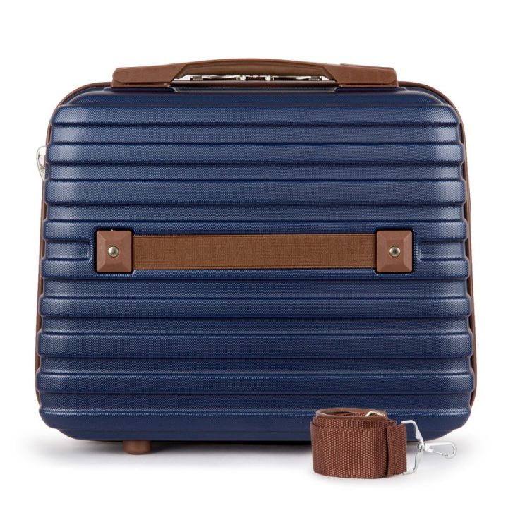 Kosmetikos kelioninis dėklas ABS STL957 navy