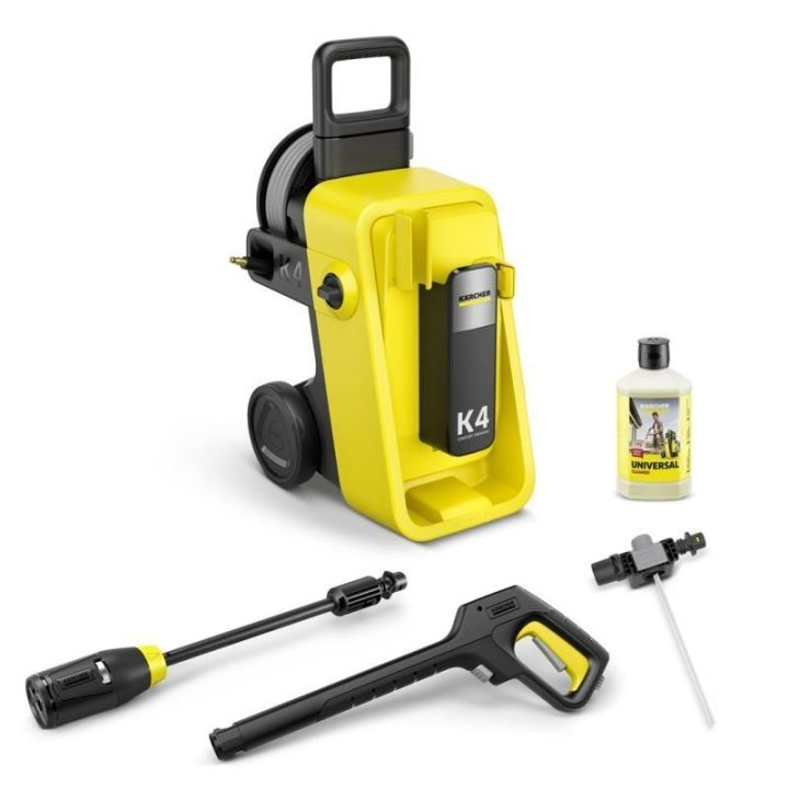 Aukšto slėgio plovykla Kärcher K 4 Comfort Premium, geltona