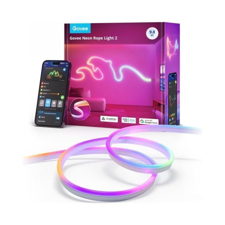 LED neoninis šviestuvas Govee H61D3 Neon Lights 2, 3 m