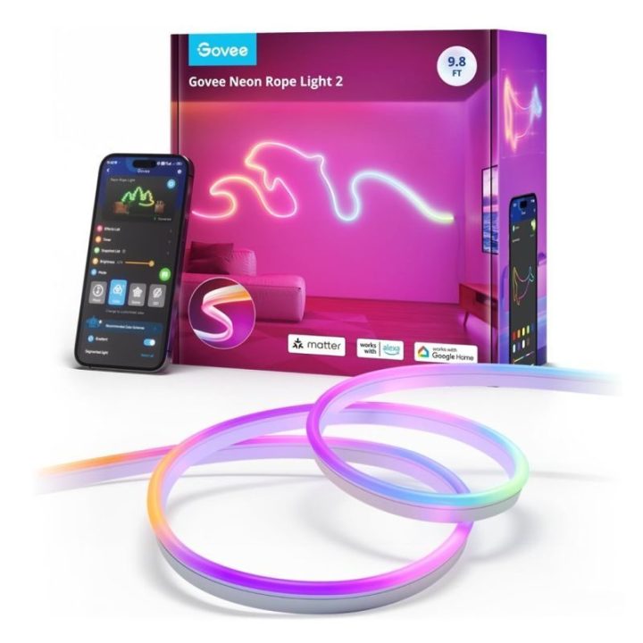 LED neoninis šviestuvas Govee H61D3 Neon Lights 2, 3 m
