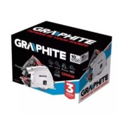 Įgilinamasis pjūklas Graphite, 1200 W, 165 mm, juodas ir pilkas
