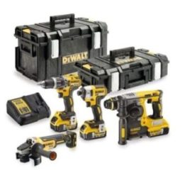 Akumuliatorinių įrankių rinkinys DEWALT DCK422P3, 18 V