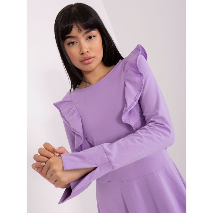 Suknelė šviesiai violetinė