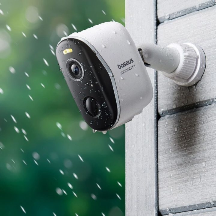 Lauko stebėjimo kamera Baseus Security N1 2K, balta