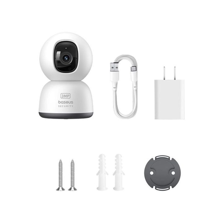 Vidaus stebėjimo kamera Baseus Security P1 Lite 2K, balta