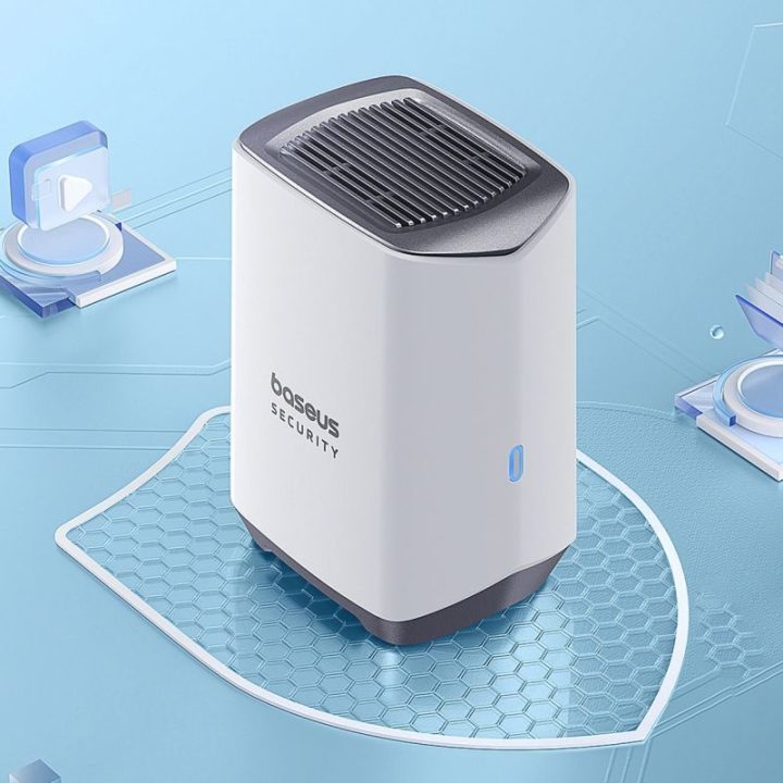 Lauko kamerų rinkinys Baseus Security N1 Plus Dual 2K, baltas