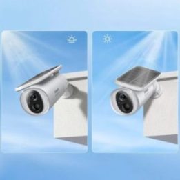 Lauko kamera su saulės baterija Baseus Security S1 2K, balta