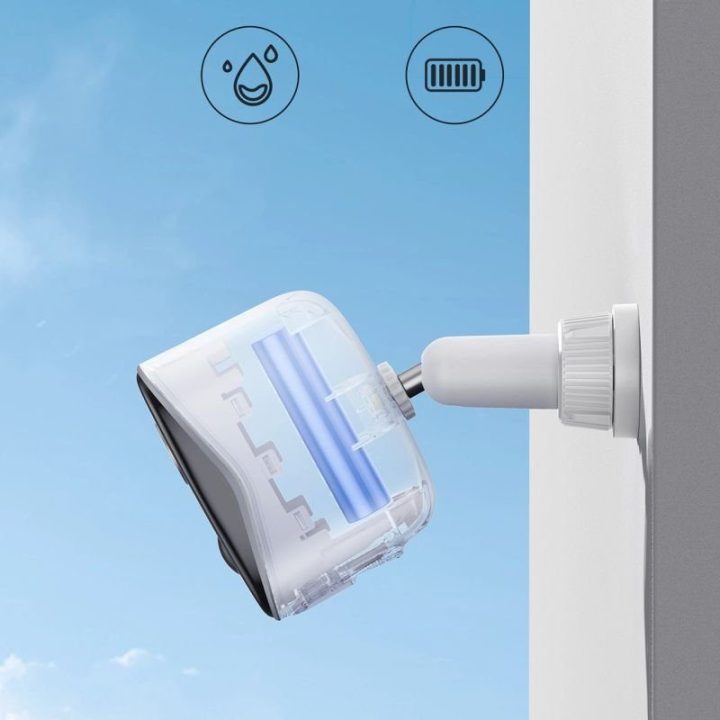 Lauko stebėjimo kamerų rinkinys Baseus Security N1 2K, 2 vnt., baltas