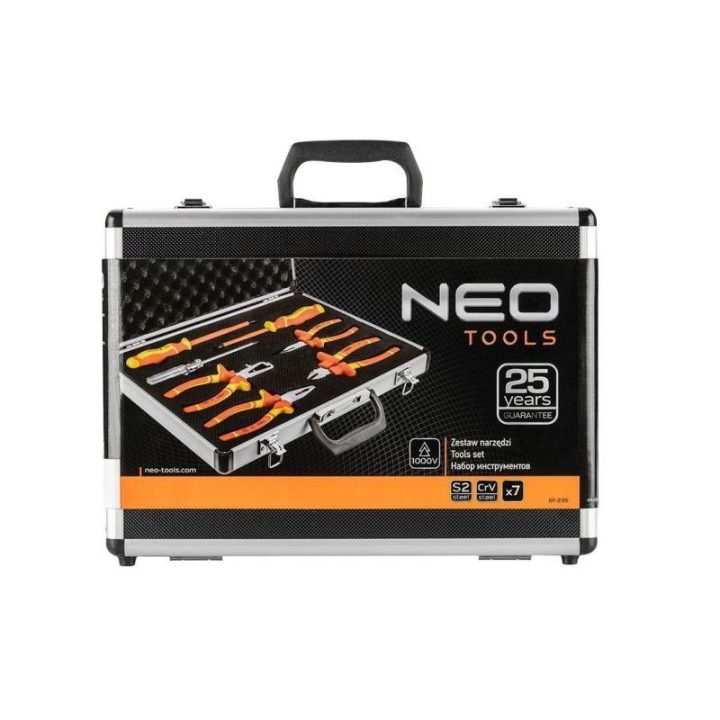 Replių ir atsuktuvų rinkinys NEO Tools, 1000 V, 7 vnt