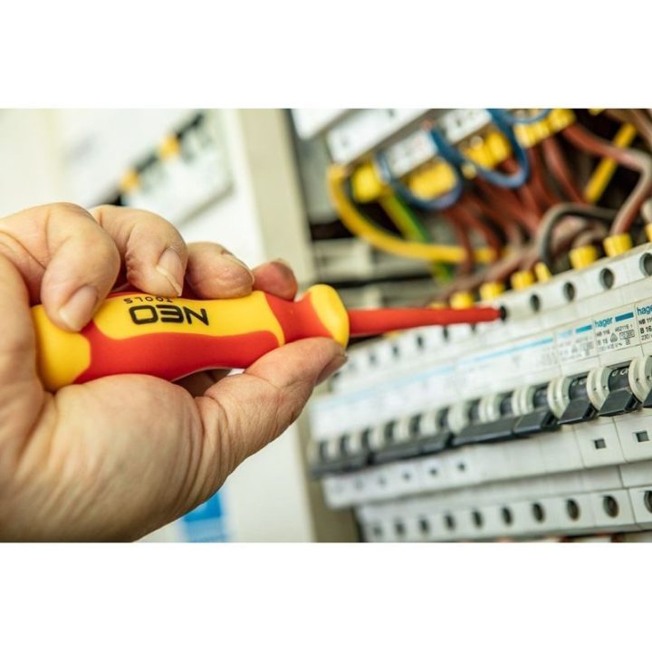 Replių ir atsuktuvų rinkinys NEO Tools, 1000 V, 7 vnt