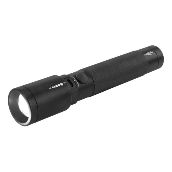 LED žibintuvėlis ANSMANN Future T400FR, 400 lm, juodas