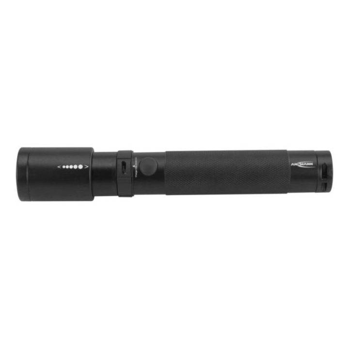 LED žibintuvėlis ANSMANN Future T400FR, 400 lm, juodas