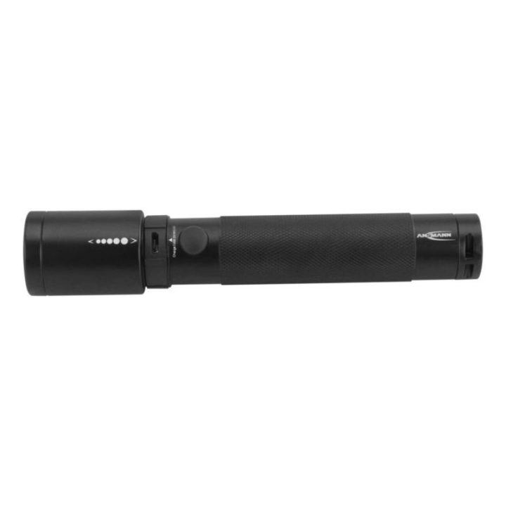 LED žibintuvėlis ANSMANN Future T400FR, 400 lm, juodas