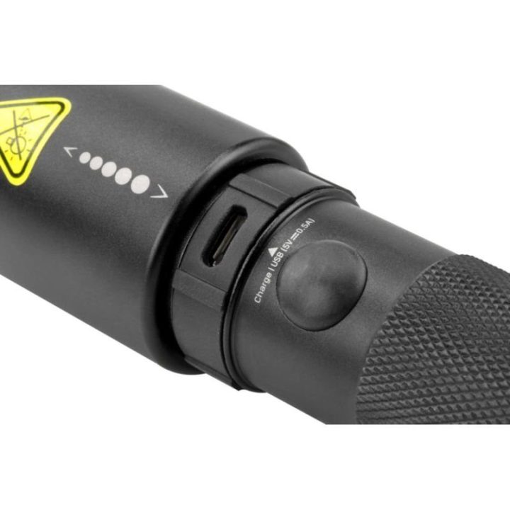LED žibintuvėlis ANSMANN Future T400FR, 400 lm, juodas