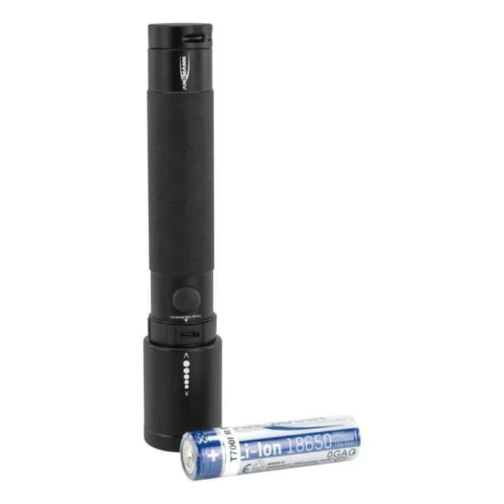 LED žibintuvėlis ANSMANN Future T400FR, 400 lm, juodas