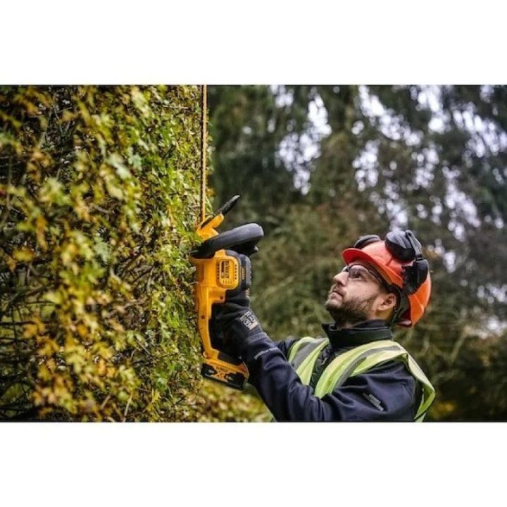 Akumuliatorinės gyvatvorių žirklės DeWALT DCMHT563P1, 55 cm