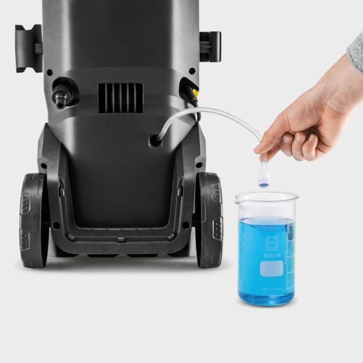 Aukšto slėgio plovykla Karcher K 4 WCM Premium Home, juoda ir geltona