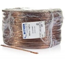 Garsiakalbių kabelis Bitner BiTsound PGY-p, 2 × 1 mm², 100 m