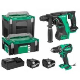 Akumuliatorinių įrankių rinkinys Hikoki DS18DBS + DH18DBL