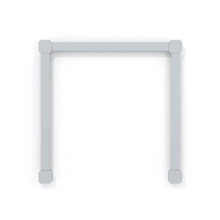 LED šviestuvų plėtimo rinkinys Nanoleaf Lines Squared, 3 vnt., baltas
