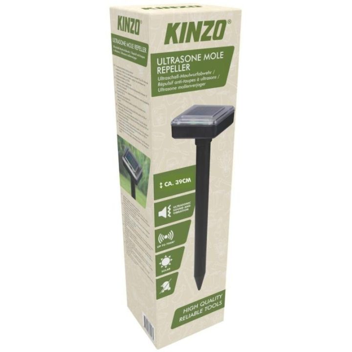 Ultragarsinis kurmių baidytuvas KINZO, 39 cm, juodas