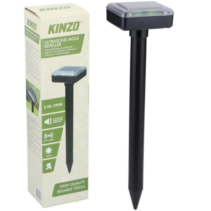 Ultragarsinis kurmių baidytuvas KINZO, 39 cm, juodas