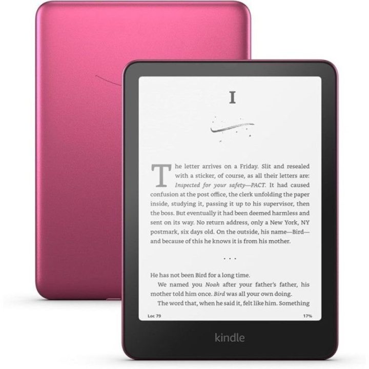 El. knygų skaityklė Kindle Paperwhite, 7 colių, 32 GB, avietinė