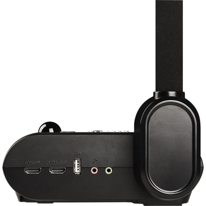 Dokumentų kamera AVer F50+, 4K Ultra HD, juoda