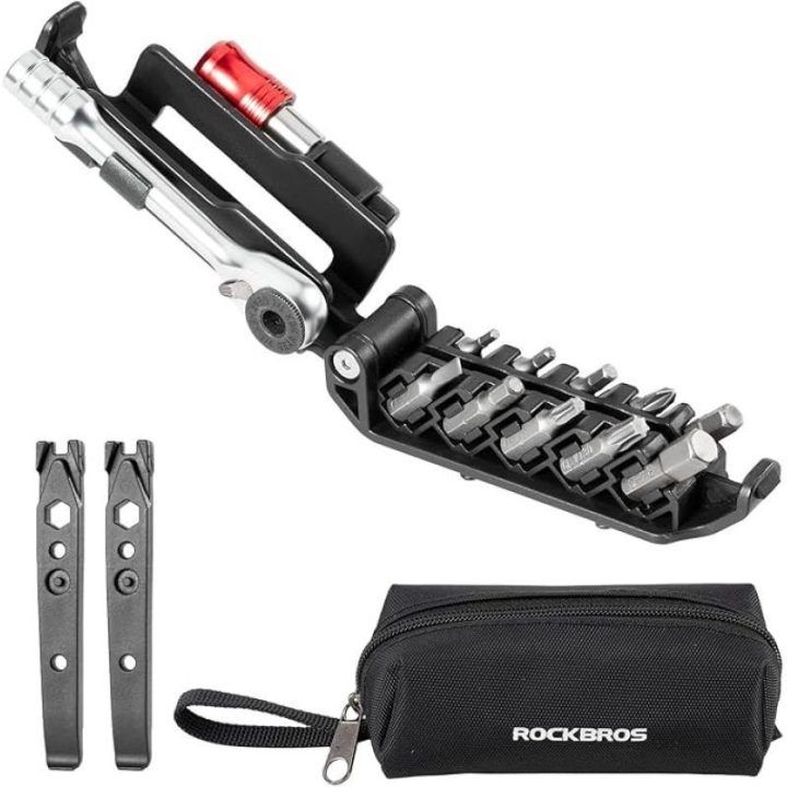 Dviračio reketinis įrankis 10 viename Rockbros, 11,2 × 3 cm