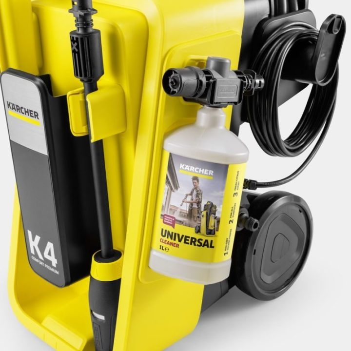 Aukšto slėgio plovykla Karcher K 4 Comfort Premium Home, geltona