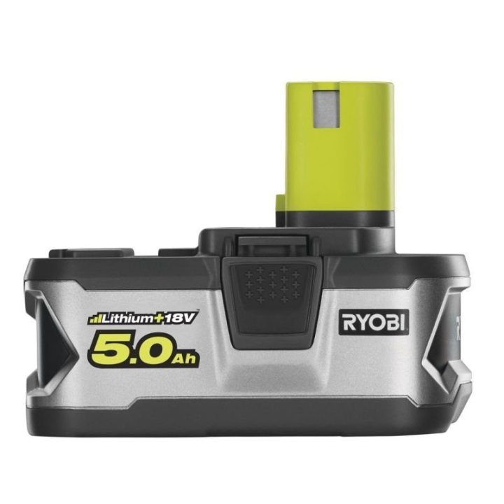 Akumuliatorius RYOBI RB18L50 Lithium+ One+, 18 V, 5 Ah, juodas