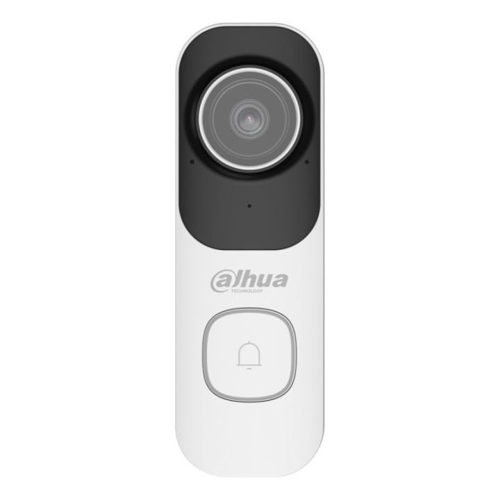 Vaizdo durų skambutis su Wi-Fi Dahua DB41AW, juodas ir baltas