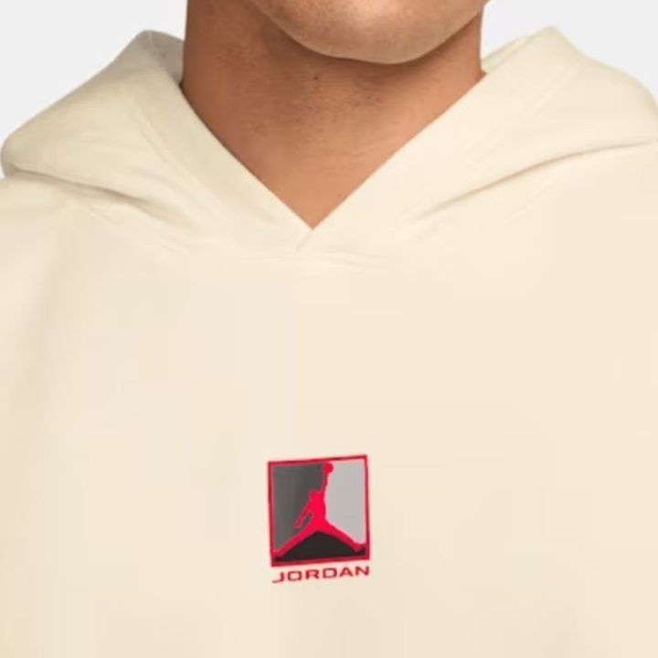Vyriškas džemperis su gobtuvu Air Jordan Brooklyn Fleece, smėlio