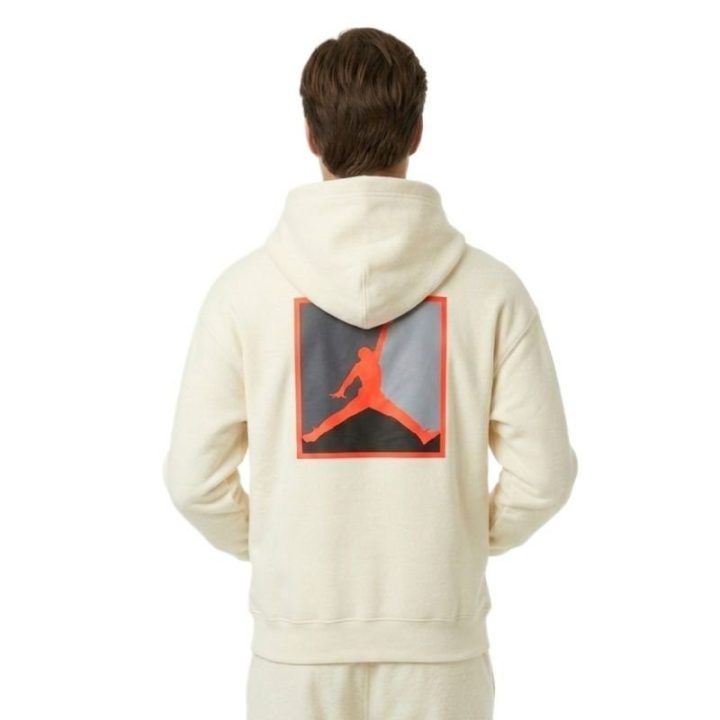 Vyriškas džemperis su gobtuvu Air Jordan Brooklyn Fleece, smėlio