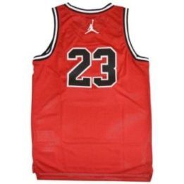 Vaikiški krepšinio marškinėliai su Michael Jordan 23 Air Jordan, raudoni