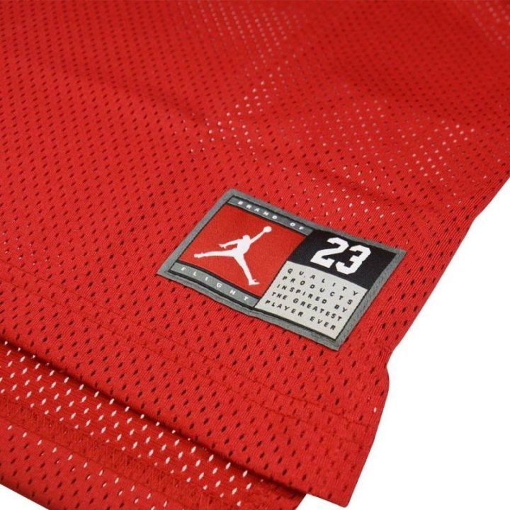 Vaikiški krepšinio marškinėliai su Michael Jordan 23 Air Jordan, raudoni