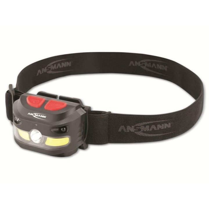 Galvos žibintuvėlis Ansmann HD250RS, 250 lm, juodas